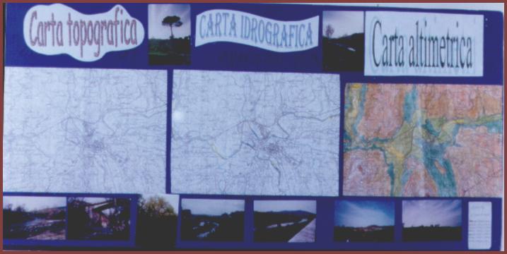 Pannello n 1. Elaborati cartografici e relativa documentazione fotografica dei luoghi