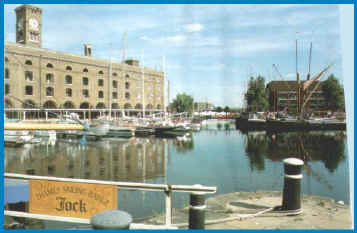 Vedute del porto di Londra