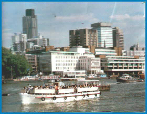 Vedute del porto di Londra
