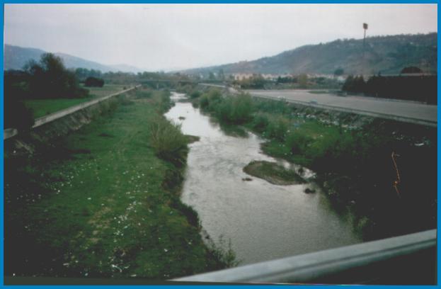 Un tratto del fiume Sabato
