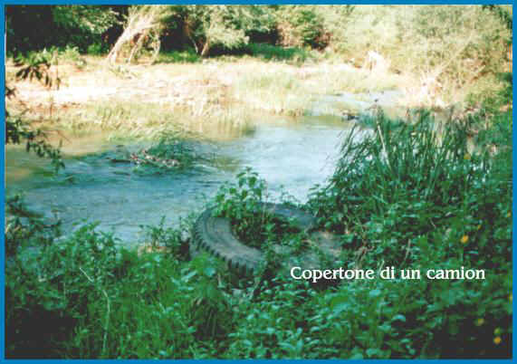 Inquinamento lungo i fiumi
