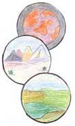 l'evoluzione della natura, acque e terre