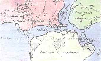 paleogeografia, mappa della terra